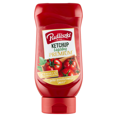 Pudliszki Ketchup Łagodny Premium 470G