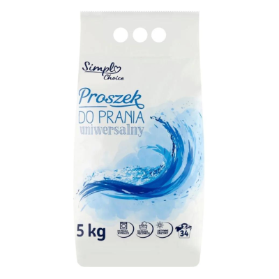 Simpl Choice Proszek Do Prania Uniwersalny 5 Kg (34 Prania)