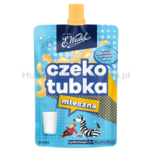 Wedel Czekotubka Mleczna 50G