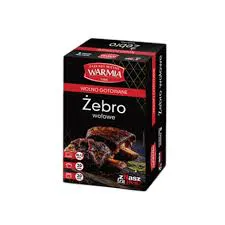 Warmia Żebro Wołowe Wolno Gotowane - Produkt Mięsny Wołowy Z Kością Około 500G