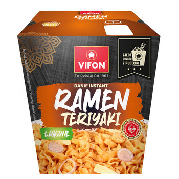 Lunch Box Ramen Teriyaki z nudlami o smaku kurczaka (łagodny )85g Vifon