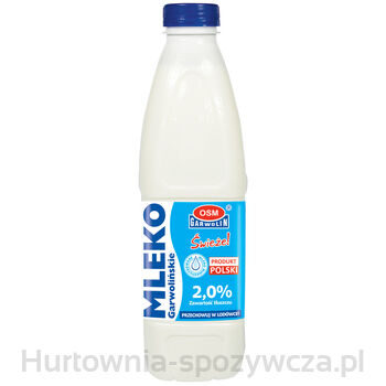 Mleko Garwolińskie Świeże 2% Butelka 1L Osm Garwolin