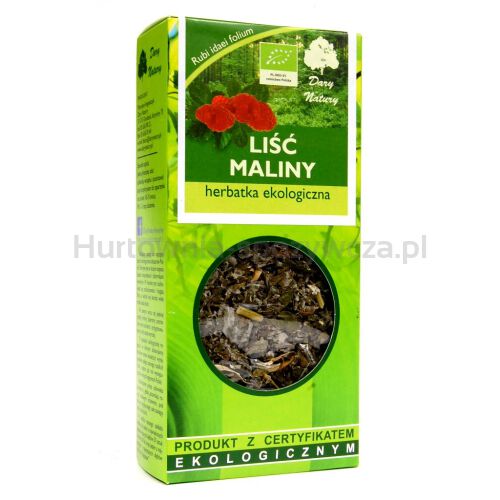 Herbatka Liść Maliny Bio 25 G - Dary Natury [BIO]