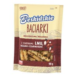 Beskidzkie Baciarki Z Ziarnami Lnu, Sezamu I Czarnuszki 90G