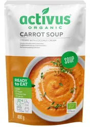 Zupa Krem Z Marchwi Z Mlekiem Kokosowym Bio 400 G