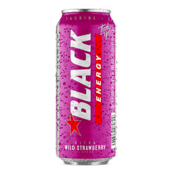 Black Energy Ultra Wild Strawberry Flavour 500 ml