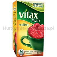 Vitax Herbata Family Malina 24 Torebki X 2G