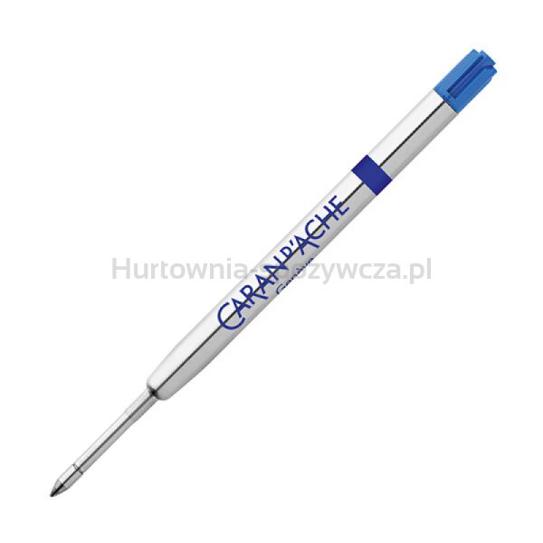 Wkład CARAN D'ACHE, do pióra kulkowego 849, M, niebieski - 2