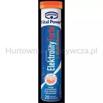 Kruger Vital Power Elektrolity Forte z multiwitaminą 86g