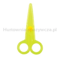 Nożyczki szkolne KEYROAD Security, 12,5cm, zaokrąglone, display, mix kolorów - 4