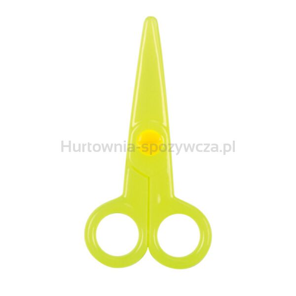 Nożyczki szkolne KEYROAD Security, 12,5cm, zaokrąglone, display, mix kolorów - 4