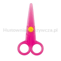 Nożyczki szkolne KEYROAD Security, 12,5cm, zaokrąglone, display, mix kolorów - 2