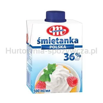 Mlekovita Śmietanka Polska UHT36% Tłuszczu 500Ml