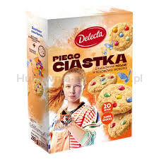 Delecta KLEKS Piego Ciastka 280g