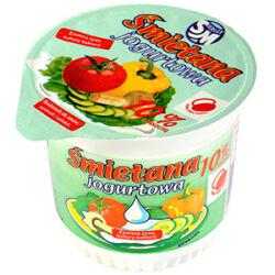 Śmietana Siedlce Jogurtowa 9% 350 Ml