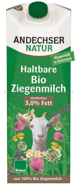 Mleko Kozie 3% Tł. Bio 1 L