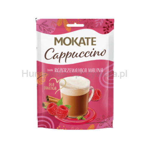 Mokate Cappuccino smak malina z przyprawami (40g)