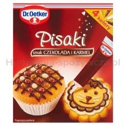 Dr.Oetker Pisaki Smak Czekolada I Karmel 76 G (4 Tubki)