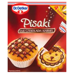 Dr.Oetker Pisaki Smak Czekolada I Karmel 76 G (4 Tubki)