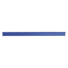 Donau Listwa zaciskająca, PVC, A4, 8mm, do 80 kartek, niebieska 