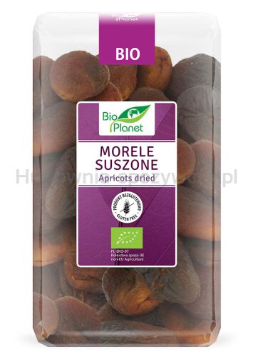 Morele Suszone Bezglutenowe Bio 1 Kg - Bio Planet [BIO]