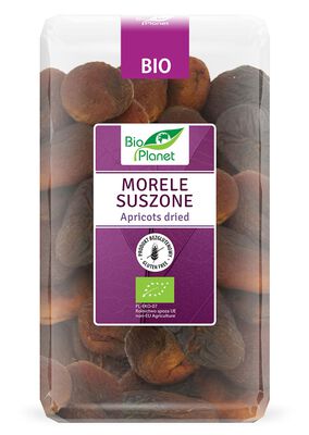 Morele Suszone Bezglutenowe Bio 1 Kg - Bio Planet [BIO]