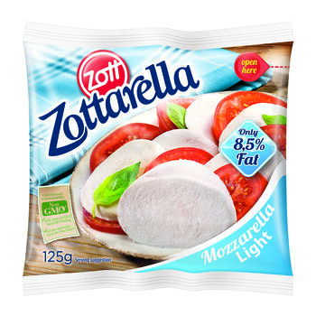 Zott Zotarella Mozzarella Light 125 G