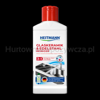 Heitmann Mleczko do płyt ceramicznych i stali nierdz. 250ml