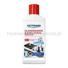 Heitmann Mleczko do płyt ceramicznych i stali nierdz. 250ml