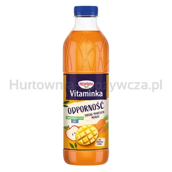Hortex Vitaminka Odporność Jabłko, marchew, mango butelka Pet 1L