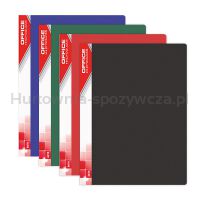 Office Products Teczka ofertowa PP, A4, 850mikr., 40 koszulek, Czarna  - 2