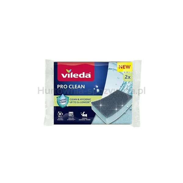 Zmywak z enzymami Vileda Pro Clean 2 szt.