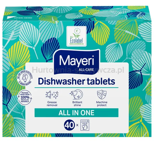 Tabletki do zmywarki all-in-one 40 szt