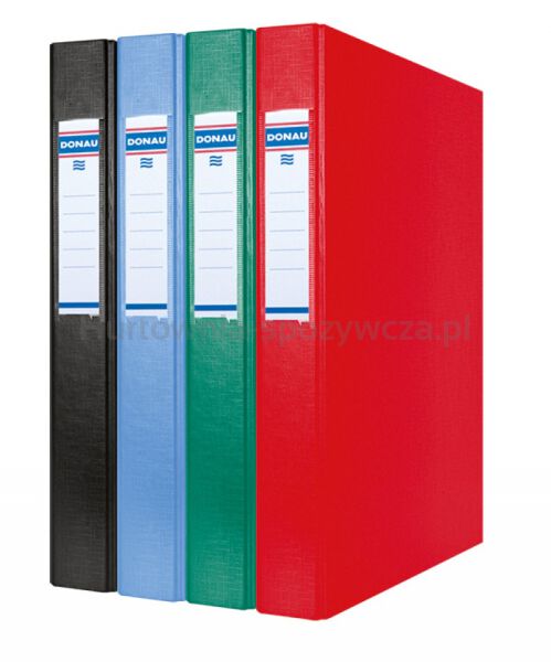Donau Segregator ringowy PP, A4/4R/25mm, zielony  - 2