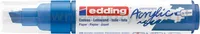 Marker akrylowy e-5000 EDDING, 5-10 mm, matowy błękit gencjanowy - 2