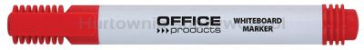 Office Products Marker do tablic okrągły, 1-3mm (linia), czerwony 