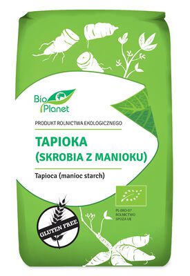 Tapioka (Skrobia Z Manioku) Bezglutenowa Bio 400 G - Bio Planet [BIO]