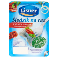 Lisner Śledzik Na Raz Z Suszonymi Pomidorami I Ziołami Bez Konserwantów 100G