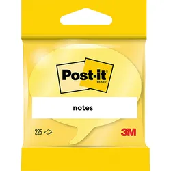Kostka samoprzylepna POST-IT® (2007SP), 1x225 kart., w kształcie chmurki komiksowej
