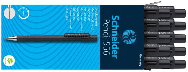 Ołówek automatyczny SCHNEIDER 556, 0,5mm, czarny - 3