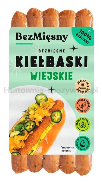 Bezmięsne Kiełbaski Wiejskie 180G