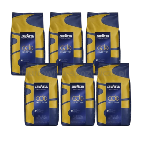 Lavazza Kawa Ziarnista Gold Selection 1000G x 6 szt.