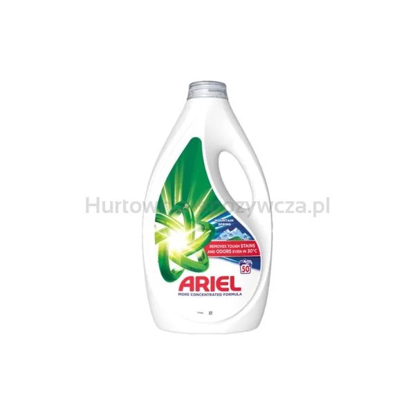 Ariel Płyn Do Prania + Touch Of Lenor Mountain Spring 50 Prań 2,25 L