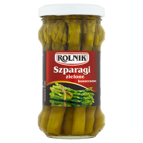 Rolnik Szparagi Całe Zielone Obrane 180G 