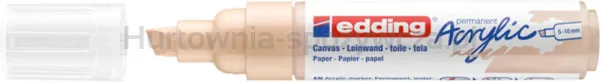 Marker akrylowy e-5000 EDDING, 5-10 mm, ciepły beż