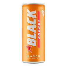 Black Energy o smaku mango 250 ml