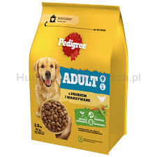 Pedigree Adult sucha karma z drobiem i warzywami 2,6 kg