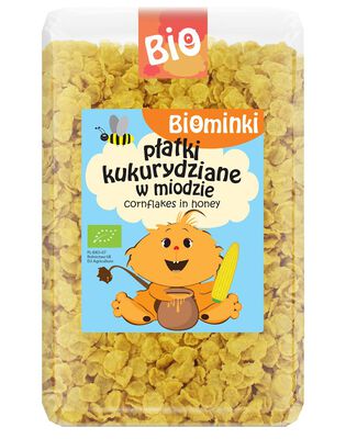 Płatki Kukurydziane W Miodzie Bio 500 G - Biominki [BIO]