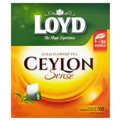 Loyd Herbata Czarna Ceylon Aromatyzowana 200 G (100 Torebek