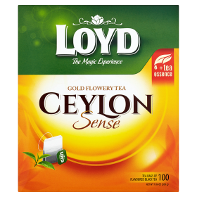 Loyd Herbata Ceylon Sense Z Esencją 100 Torebek (Dwukomorowa)200G